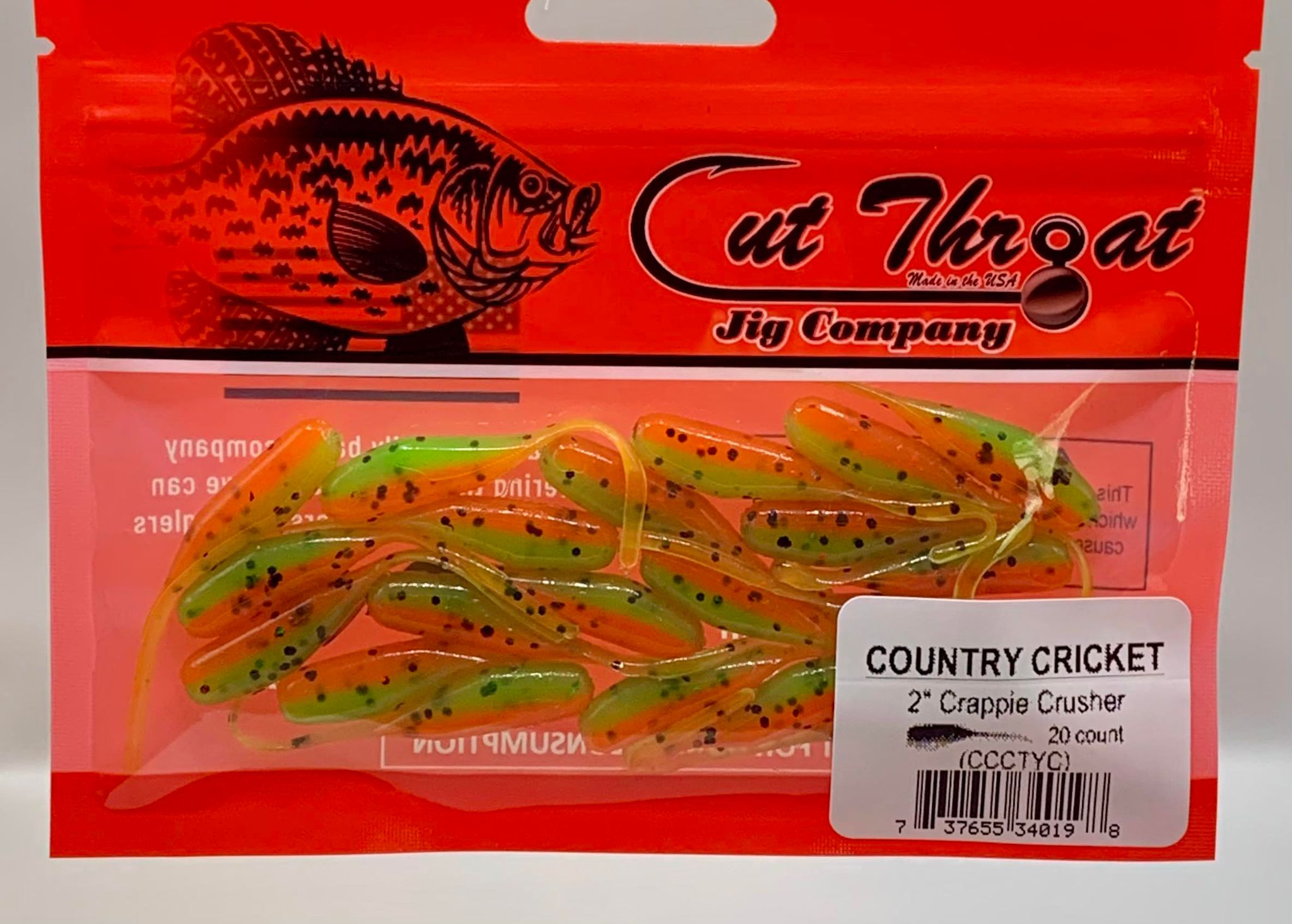Country Cricket Cut Throat Jig Company
